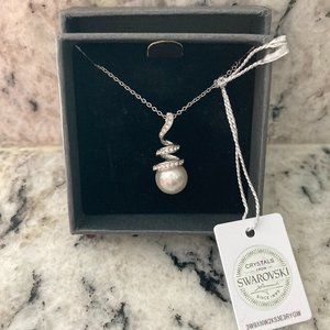 Nic & Syd Swarovski Crystal Pearl Pendant